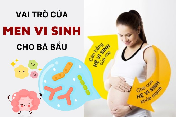 Men vi sinh an toàn và mang lại lợi ích lâu dài cho sức khỏe mẹ bầu